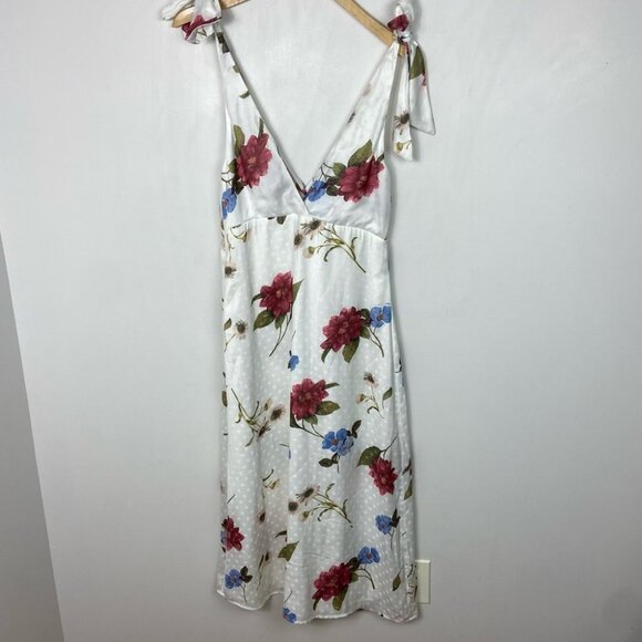 NWT Show Me Your Mumu Silky Arlene Midi Dress Floral Size Small Bohemian Boho S - Picture 10 of 11